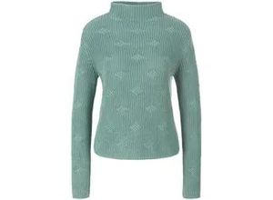 4065691552029 - Pullover Stehbundkragen grün 38