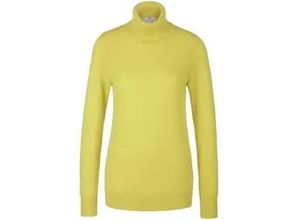 4065691554078 - Rollkragen-Pullover aus 100% Premium-Kaschmir Cashmere grün 36