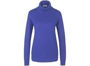 4065691555051 - Rollkragen-Pullover Modell Tamara Seide Kaschmir lila 36