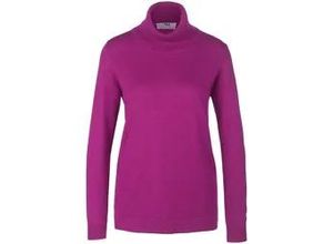 4065691555143 - Rollkragen-Pullover Modell Tamara Seide Kaschmir pink 36