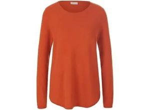 4065691555617 - Rundhals-Pullover orange 38
