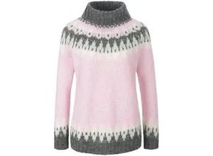 4065691562370 - Rollkragen-Pullover rosé 36