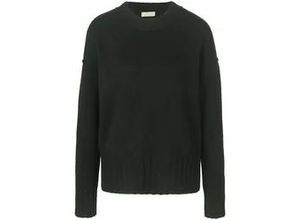 4065691567184 - Rundhals-Pullover aus Schurwolle und Kaschmir schwarz 40