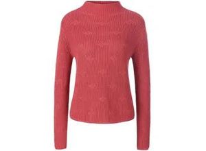 4065691571280 - Pullover Stehbundkragen rot 36