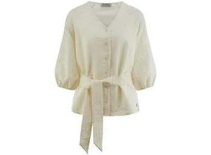 4065691586017 - Bluse V-Ausschnitt beige 40 4065691586017 - Bluse V-Ausschnitt beige 40