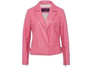 4065691586147 - Lederjacke TALBOT RUNHOF X PETER HAHN pink 38