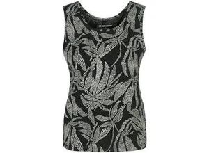 4065691628694 - Rundhals-Shirt Wilma Green Cotton schwarz 36