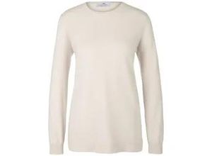 4065691637528 - Rundhals-Pullover aus 100% Premium-Kaschmir Cashmere beige 36