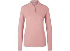 4065691661479 - Polo-Pullover aus 100% Premium-Kaschmir Cashmere rosé 36