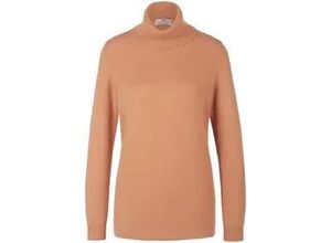 4065691661707 - Rollkragen-Pullover aus 100% Premium-Kaschmir Cashmere braun 36