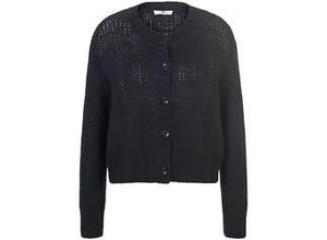 4065691663220 - Strickjacke überschnittener Schulter schwarz 42