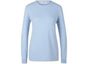 4065691663855 - Rundhals-Pullover aus 100% Premium-Kaschmir Cashmere blau 36 4065691663855 - Rundhals-Pullover aus 100% Premium-Kaschmir Cashmere blau 36
