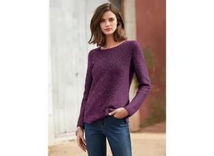 4065691677395 - Rundhals-Pullover lila 44