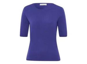 4065691683235 - Rundhals-Pullover aus Schurwolle und Kaschmir lila 38