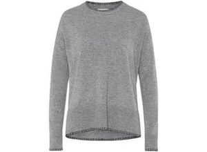 4065691685826 - Rundhals-Pullover grau 38