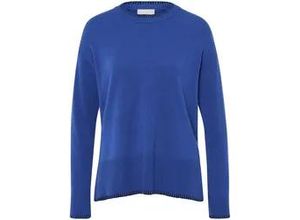 4065691685895 - Rundhals-Pullover blau 38