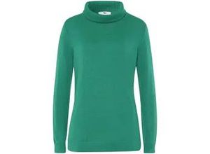 4065691707153 - Rollkragen-Pullover Modell Tamara Seide Kaschmir grün 50