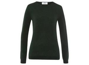 4065691707566 - Rundhals-Pullover aus 100% Premium-Kaschmir Cashmere grün 38