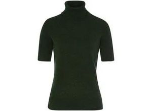 4065691708150 - Rollkragen-Pullover aus 100% Premium-Kaschmir Cashmere grün 38