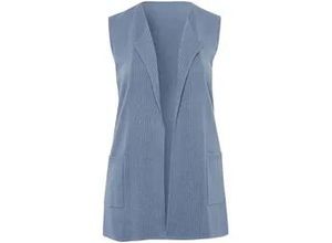 4065691712904 - Strickweste blau 46
