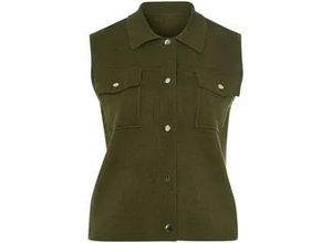 4065691713406 - Strickweste grün 56