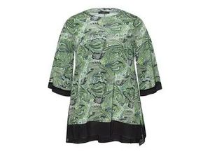 4065691714199 - Bluse 3 4-Kimono­arm mehrfarbig 40