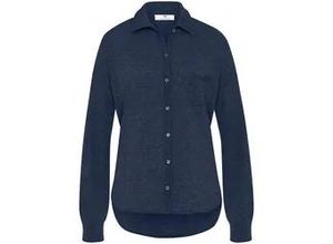 4065691725362 - Strickhemd blau 40