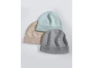 4065691735026 - Beanie aus 100% Premium-Kaschmir Cashmere beige