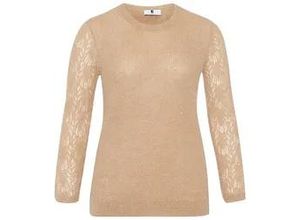 4065691746329 - Rundhals-Pullover beige 40