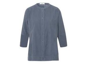 4065691757714 - Cord-Bluse 3 4-Arm blau 42