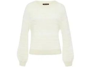 4065691770959 - Rundhals-Pullover weiss 38