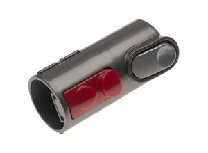 4065705041204 - vhbw Staubsauger Adapter Ersatz für Dyson 967370-01 (alt auf neu) - schwarz   rot Kunststoff