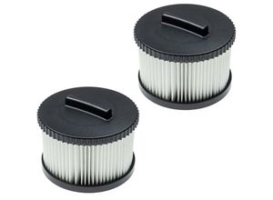 4065705047350 - Filterset 2x Staubsaugerfilter Ersatz für Dewalt DWV9330 Filter für Staubsauger - hepa Filter Allergiefilter - Vhbw