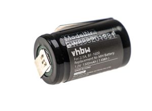 4065705048968 - vhbw Akku Ersatz für Panasonic 85-07 für Rasierer Haarschneider (1300mAh 12V NiMH)