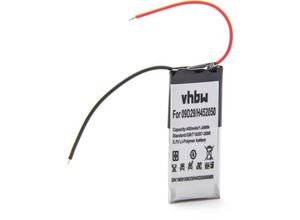 4065705070778 - Akku Ersatz für 09D29 BAT00008 H452050 für wireless Headset Kopfhörer (400mAh 37V Li-Polymer) - Vhbw