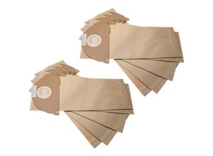 4065705089473 - Vhbw - 10x Staubsaugerbeutel kompatibel mit Kärcher 5125 a 2101 a 2104 a 2105 a 2111 a 2131 pt Staubsauger - Papier 424cm x 169cm sandfarben