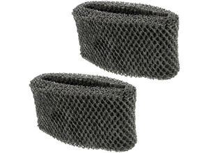 4065705106279 - 2x Filter Ersatz für Philips HU4102 01 FY2401 10 für Luftbefeuchter - Luftfilter Vliesfilter Grau - Vhbw