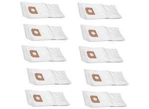 4065705114403 - Vhbw - 50x Staubsaugerbeutel kompatibel mit Pansam A063030 Staubsauger - Mikrovlies Weiß