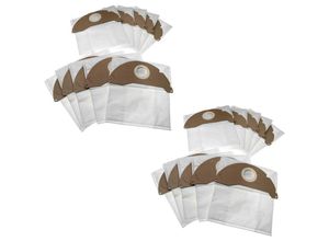 4065705175336 - 20x Staubsaugerbeutel kompatibel mit Kärcher a 2024 pt a 2054 Me a 2064 pt a 2074 pt a 2206 Staubsauger - Mikrovlies 245cm x 235cm Weiß - Vhbw