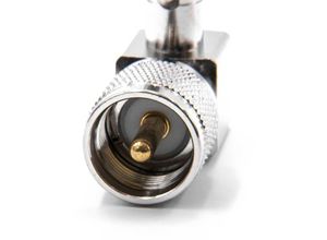 4065705177415 - Uhf PL-Adapter (m) auf bnc Buchse für Kommunikationssysteme GPS-Geräte Antennen - HF-Koaxialadapter - Vhbw