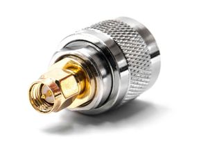 4065705177576 - Sma Adapter für verschiedene Hochfrequenztechnik-Geräte - sma Stecker auf uhf PL259 Stecker HF-Koaxialadapter Silber Gold - Vhbw