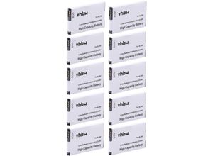 4065705178139 - 10x Akku kompatibel mit Bintec-Elmeg D141 dect schnurlos Festnetz Telefon (950mAh 37V Li-Ion) - Vhbw