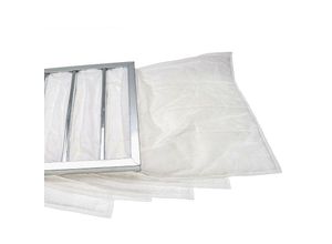 4065705178191 - 5x Taschenfilter für Klima- und Lüftungsanlagen - Filter G4 295 x 592 x 38 cm Weiß - Vhbw