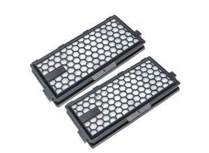 4065705185007 - Filterset 2x Staubsaugerfilter kompatibel mit Miele Compact C1 Staubsauger - hepa Filter Allergiefilter - Vhbw