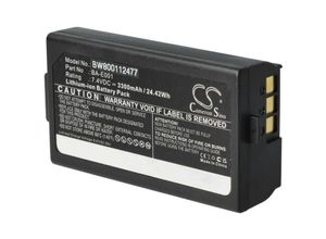 4065705208287 - Akku Ersatz für Brother BA-E001 PJ7 für Drucker Kopierer Scanner Etiketten-Drucker (3300mAh 74V Li-Ion) - Vhbw