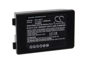 4065705239731 - vhbw Akku kompatibel mit Brady BMP71 Drucker Kopierer Scanner Etiketten-Drucker (2000mAh 12V NiMH)