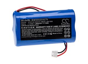 4065705240195 - Akku kompatibel mit Karl Storz 8402 zx 8402ZX Laryngoscope 30-0003 C-MAC-8401ZX Medizintechnik (4800mAh 37V Li-Ion) - Vhbw