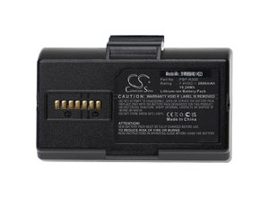 4065705241284 - Akku kompatibel mit Bixolon SPP-R300 SPP-R310 Drucker Kopierer Scanner Etiketten-Drucker (2600mAh 74V Li-Ion) - Vhbw