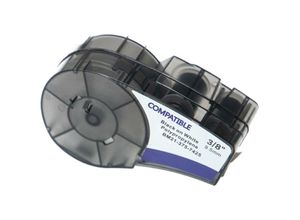 4065705249532 - Vhbw - Schriftband-Kassette Ersatz für Brady M21-375-7425 für Etiketten-Drucker 95mm Schwarz auf Weiß
