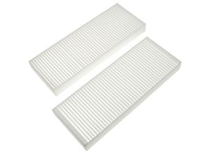 4065705256004 - 2x Filter G4 Ersatz für Zehnder 527004250 für Lüftungsgerät - Filterset 48 x 18 x 10 cm Weiß - Vhbw